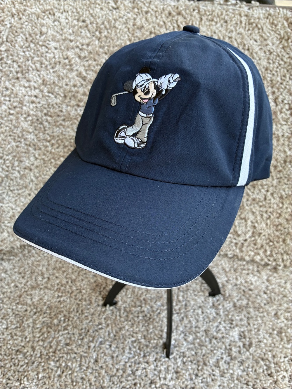 Mickey Mouse Ahead Performance Extreme Fit Navy Blue Golf Cap